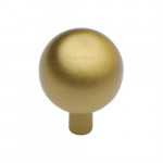 M Marcus Heritage Brass Sphere Design Cabinet Knob 28mm 